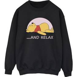 Disney Winnie The Pooh Relax Sweatshirt - Black