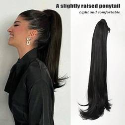 Shein Medium Straight Ponytail Synthetic Hair Extension