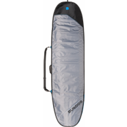 Bulldog Essential 5mm Mini Mal Surfboard Bag in Grey & Cyan 7'6"