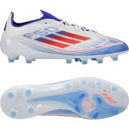 adidas F50 Elite Ag - Vit/Röd/Lucid Blue