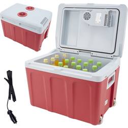 Arebos Electric Cooler Box With ECO Mode Red 40l