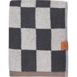 Mette Ditmer Retro 50x90 cm Dark Grey Bath Towel Grey