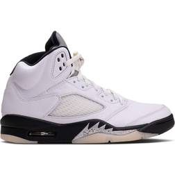 Air Jordan 5 Retro M - White/Black/Sail/Metallic Silver