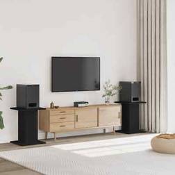 vidaXL Speaker stands 2 engineered wood