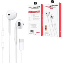 InEar Wired type-c headphone stereo earphones