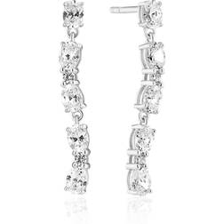 Sif Jakobs Ellera Ovale Sette Earrings Silver