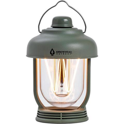 ARROWHEAD Outdoor ARROWHEAD OUTDOOR 6-inch LED Camping Lantern 4 Lighting Modes USB-C Charging IP6X Max. 280 Lumens Carabiner Included Army Green