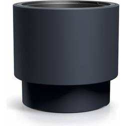 Prosperplast Garden Planter With Insert Heos 46.8 x 46.8 x 44 cm Anthracite
