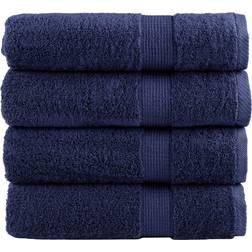 vidaXL Solund Premium Badehåndklæde Blå (100x50cm)
