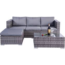 Leaper Corner Garden Outdoor Lounge Set