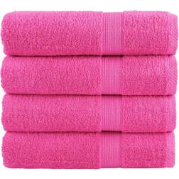 vidaXL Premium Solund Bath Towel Pink (100x50cm)