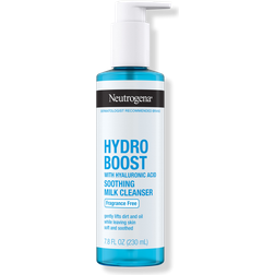 Neutrogena Hydro Boost Soothing Milk Cleanser Fragrance Free 7.8fl oz