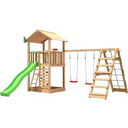 Jungle Gym Playtower Sierra 2.1 with 2 Climb Module 220 & Slide