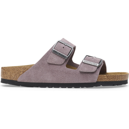 Birkenstock Arizona Suede Leather Sandals - Faded Purple