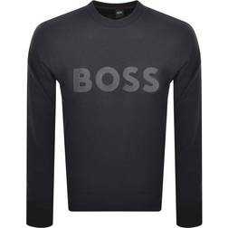 HUGO BOSS Salbo Sweatshirt - Navy