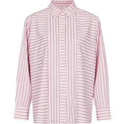 Neo Noir Gili Multi Stripe Shirt - Light Pink