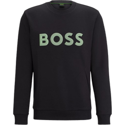 HUGO BOSS Salbo 1 3D Moulded Logo Sweatshirt - Dark Grey