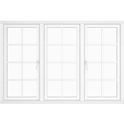 Klarvinduer BH3-24_138 Trä Sidohängt fönster 2-glasfönster 119x75cm