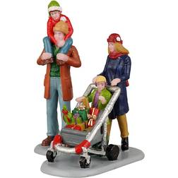 Lemax Vail Village Family Holiday Shopping Multicolour Dekorationsfigur 8.4cm 2stk