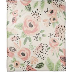 Designs Direct Creative Group Woven Blankets Pink, Green (152.4x127cm)