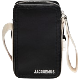 Jacquemus The Vertical Rope Grosgrain Cross-Body Bag - Black