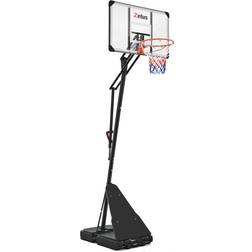 Zelus Portable Outdoor Basketball Hoop 4.9-10 ft.