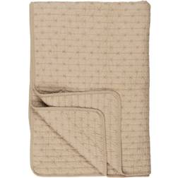 Ib Laursen 07961-76 Quilt Blanket Tæppe Beige (260.1x130cm)