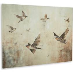 Signature Design by Ashley Collmund Black/Brown/Gray Wall Decor 36x48"