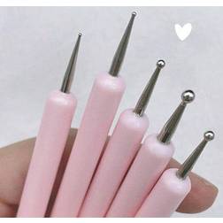 Shein 5 Pcs 2 Way Dotting Pen Tool 5-pack
