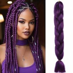 Shein Synthetic Fiber Jumbo Braids Hair Extensions Braiding