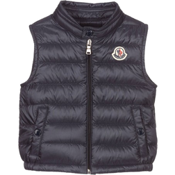 Moncler Kid's New Amaury Quilted Down Vest - Blue Navy