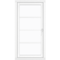 Klarvinduer BH1-4_138 Trä Sidohängt fönster 2-glasfönster 41x75cm