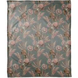 Designs Direct Creative Group Woven Throw Blankets Green, Brown (152.4x127cm)
