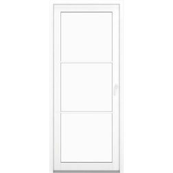 Klarvinduer TD1-3K_138 Trä Sidohängt fönster 2-glasfönster 70x175cm