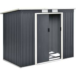 Juskys Metal tool shed