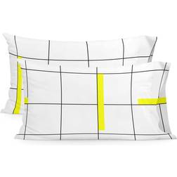 HappyFriday Blanc Firefly Kissenbezug Mehrfarbig (75x50cm)