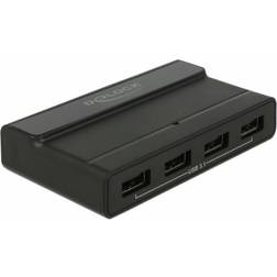 DeLock Externer USB 3.1 4 Port Hub mit 10 Gbps