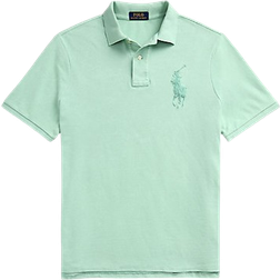 Polo Ralph Lauren Classic Fit Big Pony Mesh Polo Shirt - Celadon