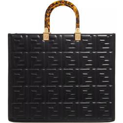 Fendi Sunshine Medium Shopper - Black