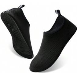 Shein Women Beach Yoga Water Shoes Men And Women Outdoor Swimming Diving Shoes Anti-Slip Toe Protection Thickened Sole Snorkeling Shoes