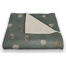 Designs Direct Creative Group Woven Throw Blankets Green, Gray (152.4x127cm)