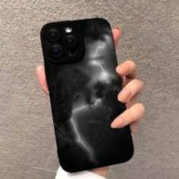Shein Lightning Space Angel Eye Design Shockproof Phone Case Compatible With IPhone