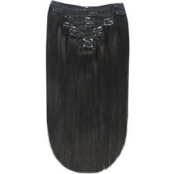 Cliphair Clip In Hair Extensions Human Hair Full Head Off/Natural