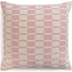 Habitat Checker Board Cushion Scatter Cushion Pink, White