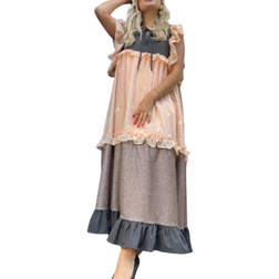 Stories from the Atelier My Waves Dress - Multi/Brown