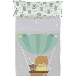 HappyFriday Happynois Air Balloon Bed Sheet Multicolour (270x160cm)