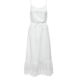 Only Lou Midi Dress - White/Bright White