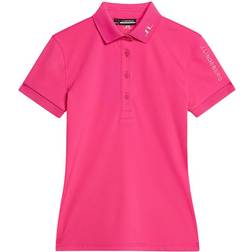 J.Lindeberg Tour Tech Polo - Fuchsia Purple