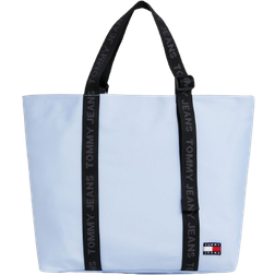 Tommy Hilfiger Essential Medium Tote Bag With Inscription - Blue