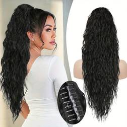 Shein Claw Clip Ponytail Wave